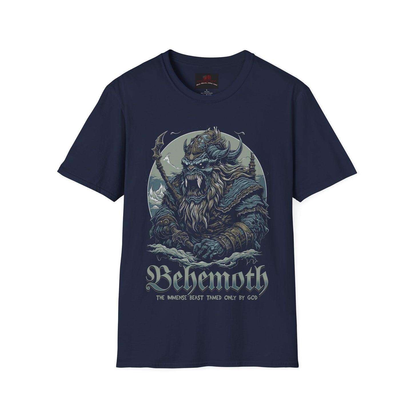 Behemoth Tamed Only By God Unisex Softstyle T-Shirt