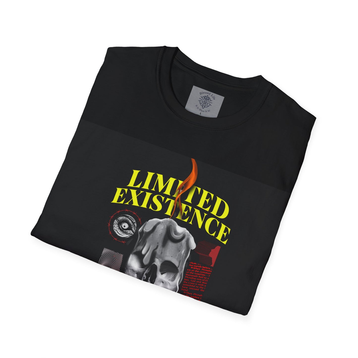 Limited Existence BLACK Unisex Soft-Style T-shirt