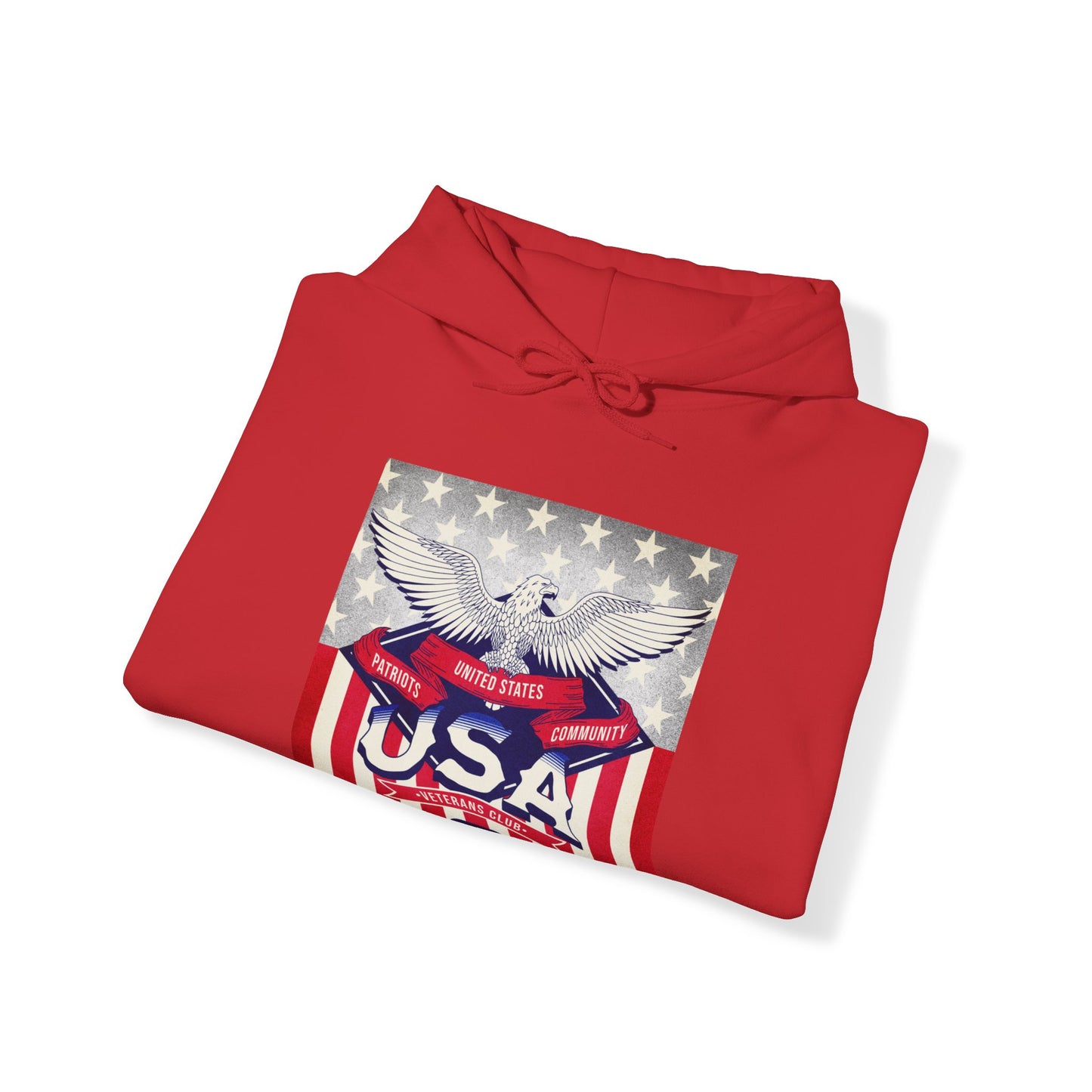 USA Veterans Club Unisex Heavy Blend™ Hooded Sweatshirt